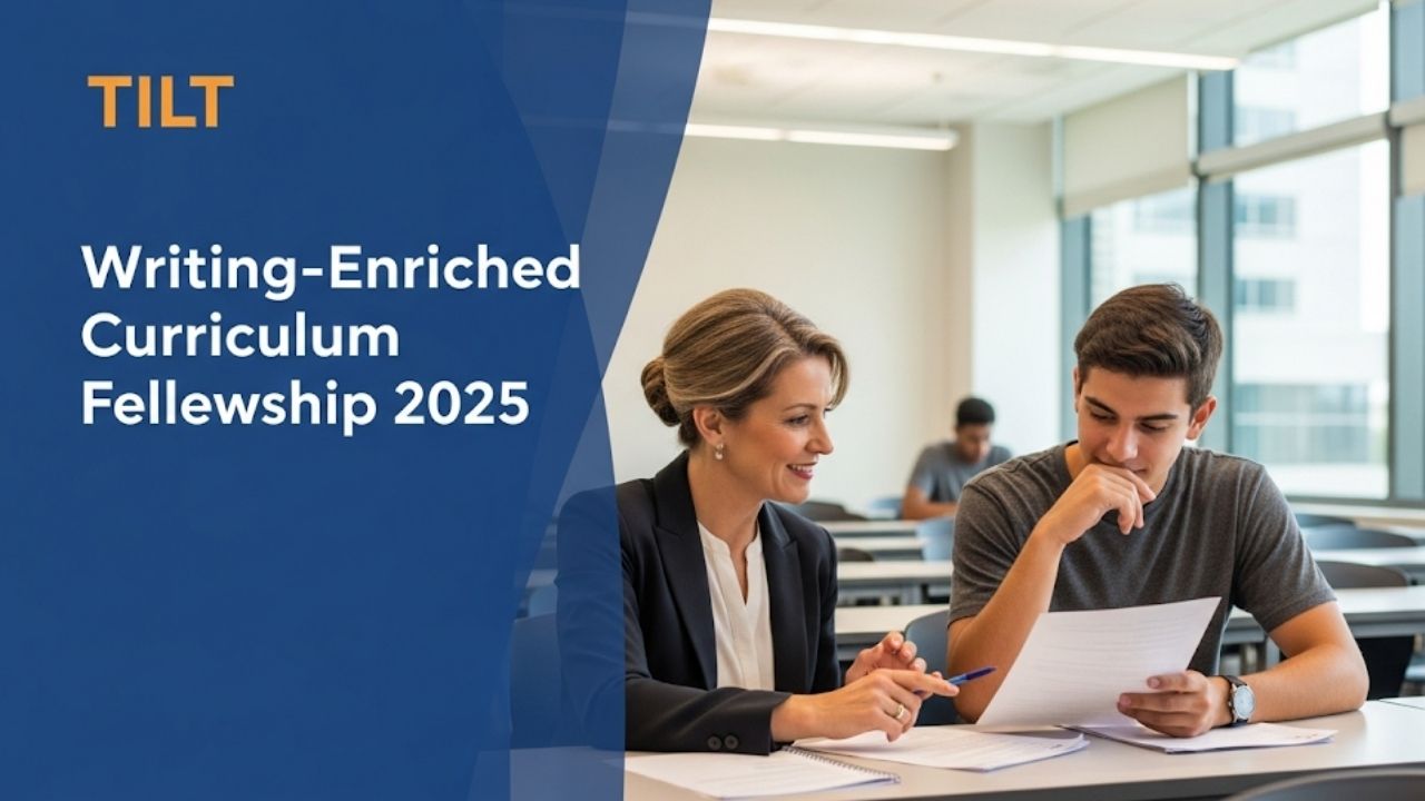 Elevate Your Teaching: A Guide to the TILT Writing-Enriched Curriculum Fellowship 2025
