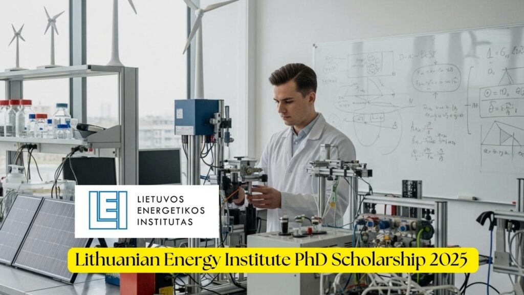 The Lithuanian Energy Institute PhD Scholarship 2025: 1 Your Gateway to Cutting-Edge Research: The Lithuanian Energy Institute PhD Scholarship 2025