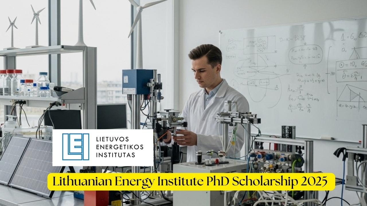 Your Gateway to Cutting-Edge Research: The Lithuanian Energy Institute PhD Scholarship 2025