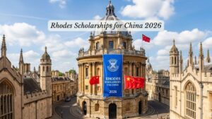 Your Gateway to Global Leadership: Rhodes Scholarships for China 2026 — Study at University of Oxford Fully Funded