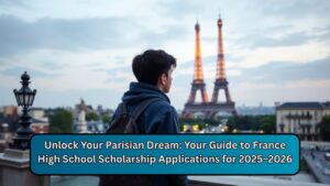 Unlock Your Parisian Dream: Your Guide to France High School Scholarship Applications for 2025–2026