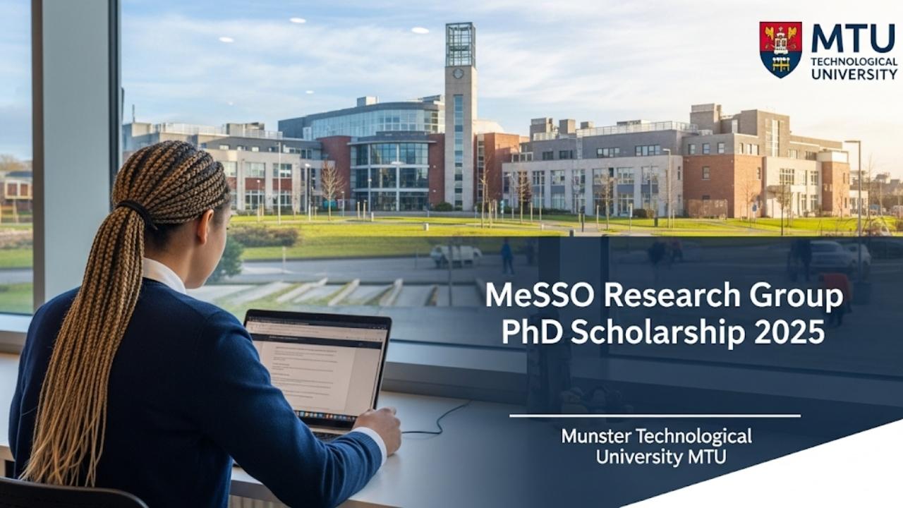 Unlocking Your Potential: The MeSSO Research Group PhD Scholarship 2025 in Ireland