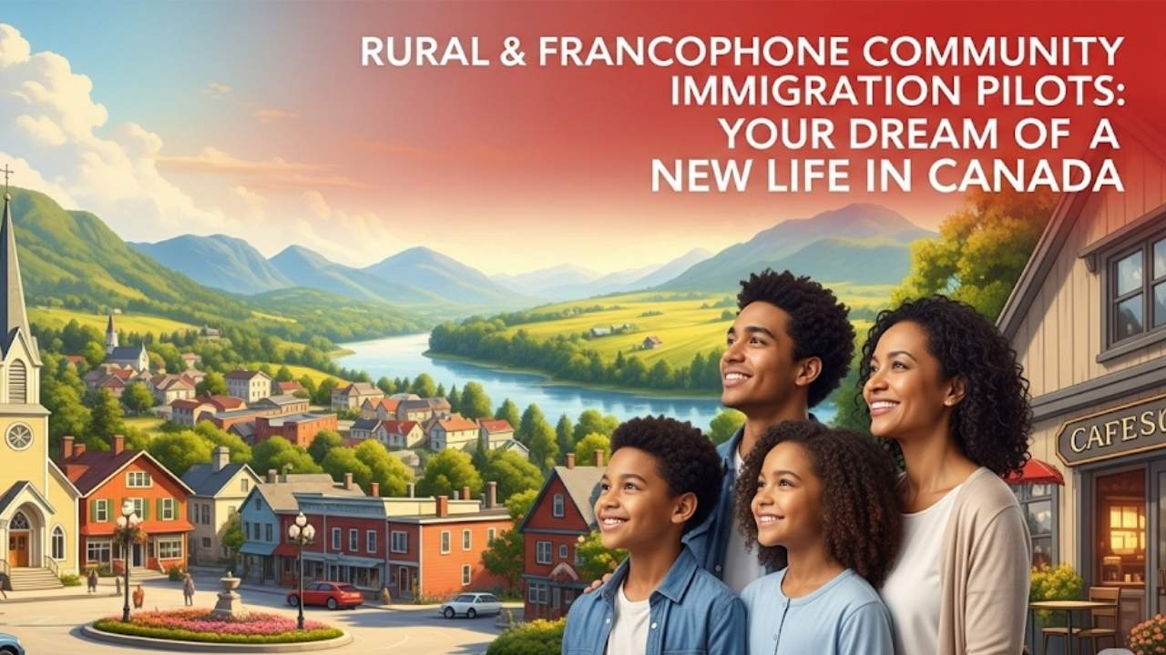 Your New Life Awaits: Move to Canada Under Rural & Francophone Community Immigration Pilots with Your Family for Work (2025 Update)