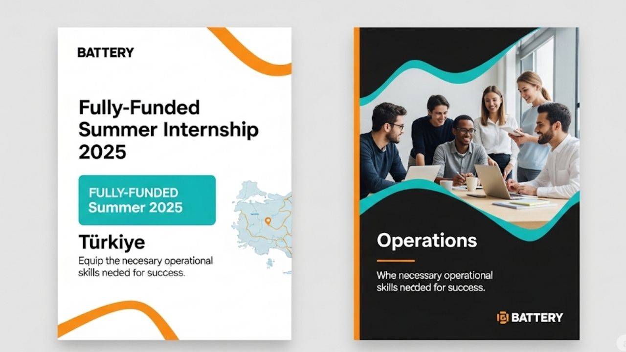 Your Ultimate Guide to the BATTERY Fully-funded Summer Internship 2025 in Operations in Türkiye