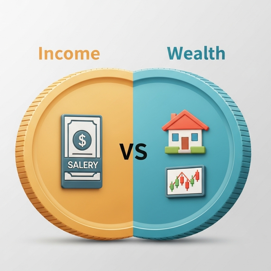 Join the Top 1% of the World in 2025: How Much You Need 2 Income vs. Wealth
