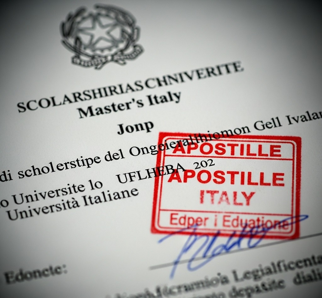 scholarships for masters in Italy