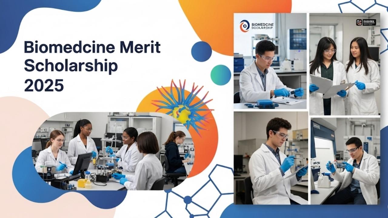 the Biomedicine Merit Scholarship 2025 at Melbournethe Biomedicine Merit Scholarship 2025 at Melbourne