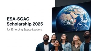 Chart Your Course to the Stars: The ESA–SGAC Scholarship 2025 is Your Launchpad