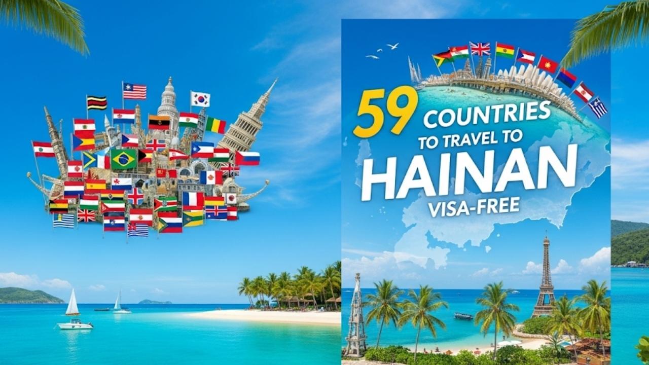 Citizens of 59 Countries Can Travel to Hainan, China Visa-Free Starting July 2025