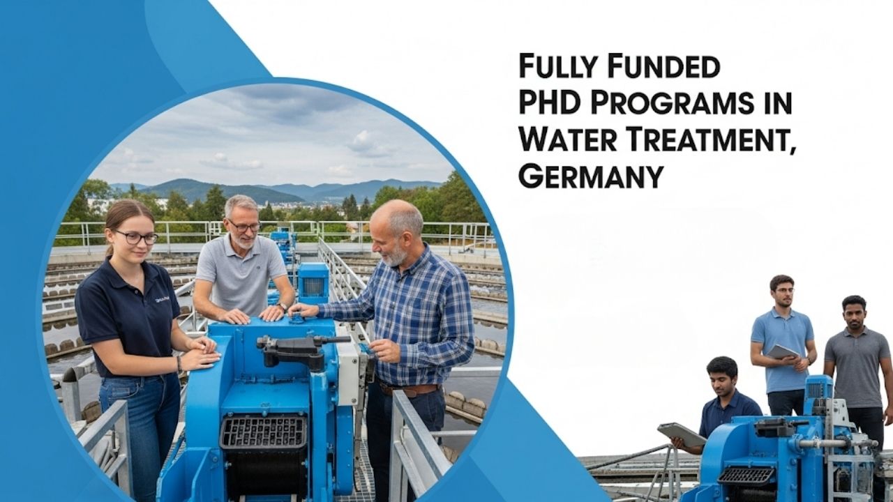Fully Funded PhD Programs in Water Treatment Germany