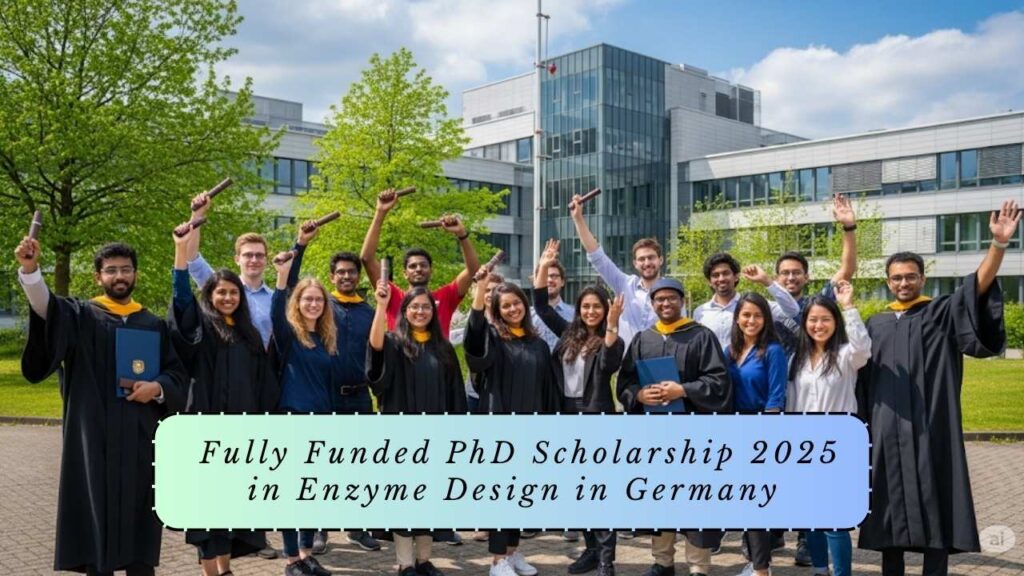 Fully Funded PhD Scholarships 2025 in Enzyme Design in Germany 1 Fully Funded PhD Scholarship 2025 in Enzyme Design in Germany