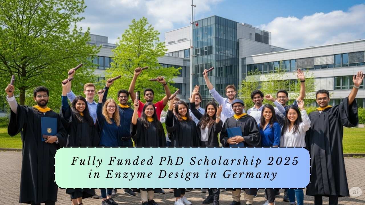 Fully Funded PhD Scholarship 2025 in Enzyme Design in Germany
