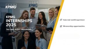 KPMG Internships 2025 in Tax and Audit Programs