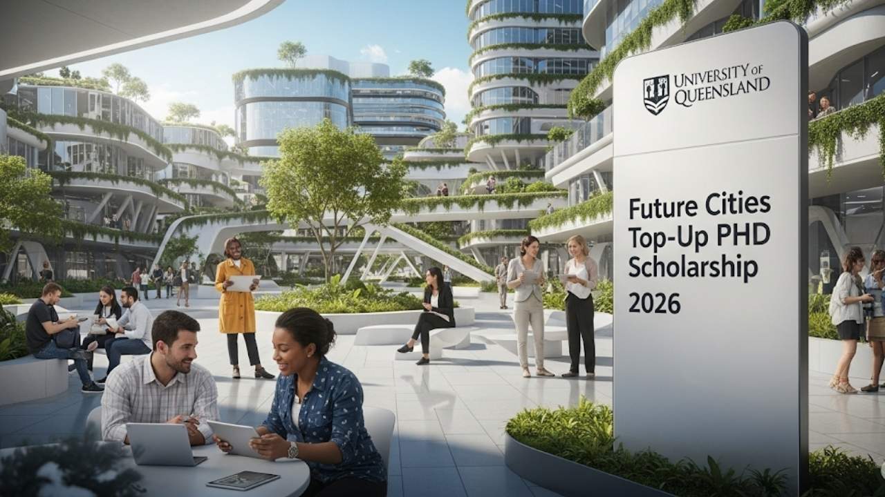 Paving the Way for Tomorrow: Your Guide to the Future Cities Top-Up PhD Scholarship 2026 at the University of Queensland