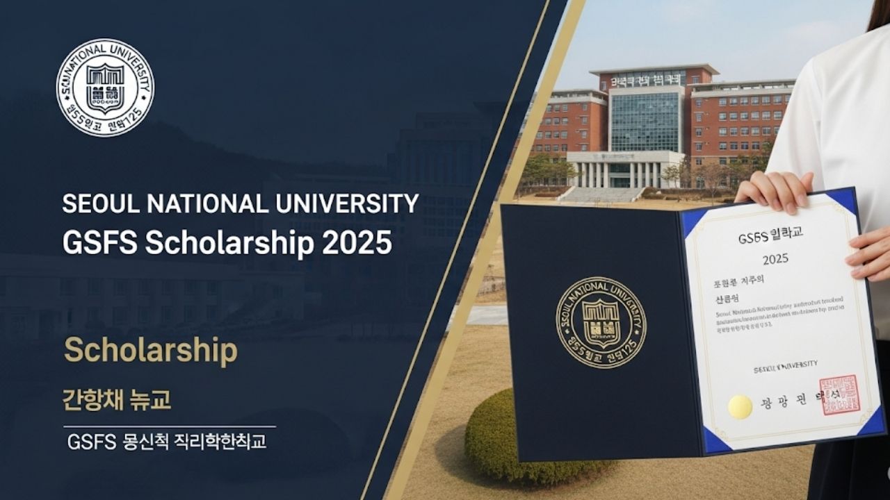 Secure Your Future: Navigating the Seoul National University GSFS Scholarship 2025 Application