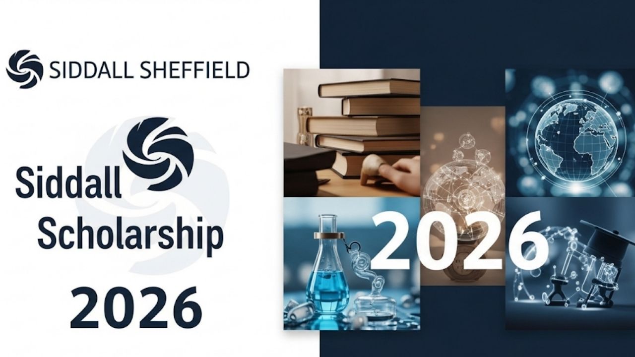 Siddall Sheffield Scholarship 2026 Applications Open