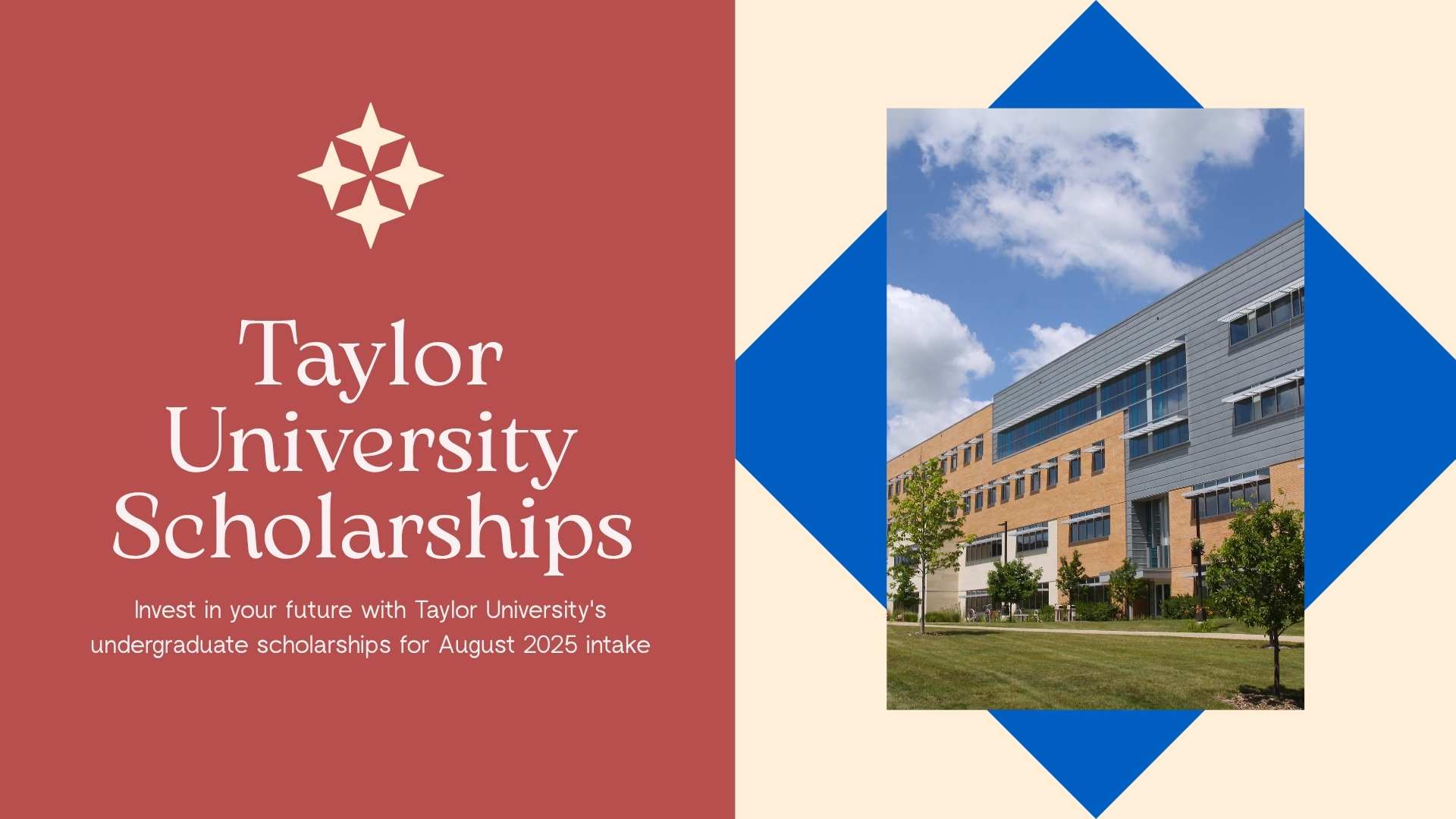 Your Gateway to Success: Navigating Taylor University Undergraduate Scholarships for August 2025 Intake