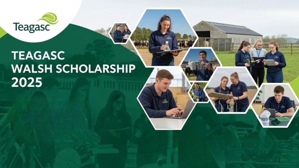 Teagasc Walsh Scholarship 2025