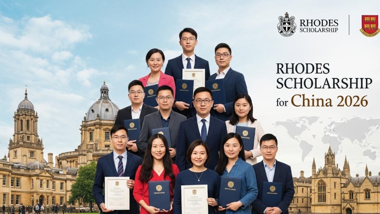 The Rhodes Scholarships for China 2026 at the University of Oxford