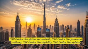 The Truth About the UAE Golden Visa: Dispelling the "Lifetime" Myth