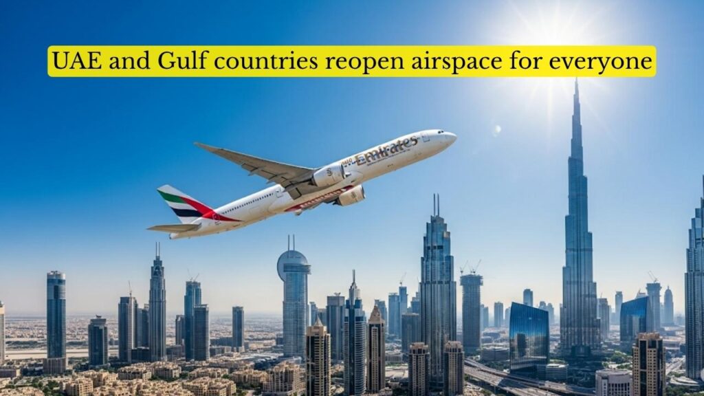 Open Skies Again: Navigating the Reopened UAE and Gulf Airspace for Everyone 1 Open Skies Again: Navigating the Reopened UAE and Gulf Airspace for Everyone
