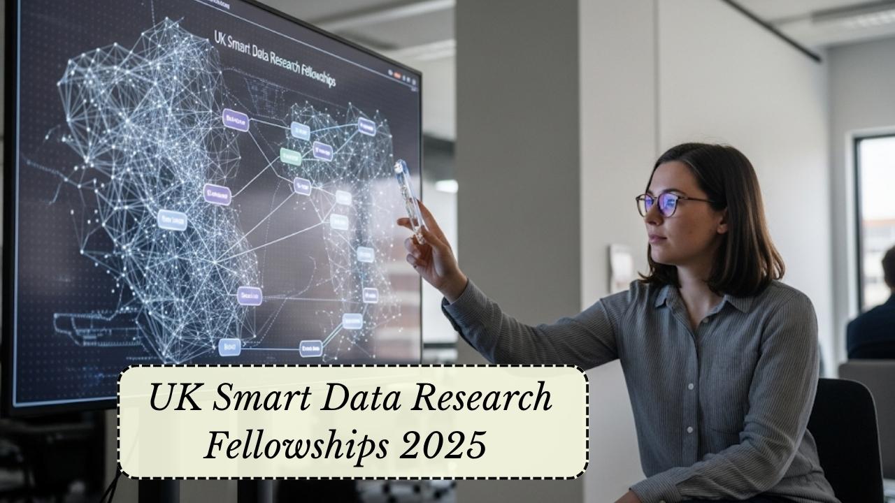 Apply Now: The UK Smart Data Research Fellowships 2025 Await Your Vision