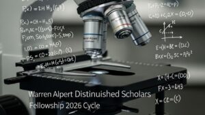 Warren Alpert Distinguished Scholars Fellowship 2026 Cycle