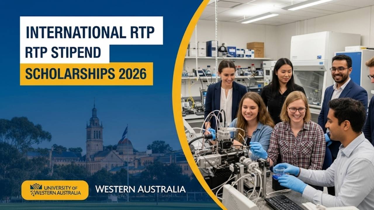 Your Ultimate Guide to the International RTP Stipend Scholarships 2026 at University of Western Australia