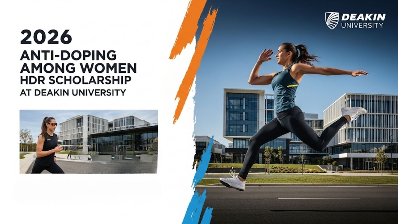 the 2026 Anti-Doping Among Women HDR Scholarship at Deakin University