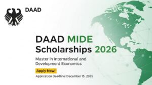 the DAAD MIDE Scholarships 2026 at HTW Berlin