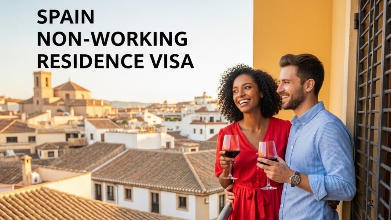 the Spain Non-Working Residence Visa New Rules