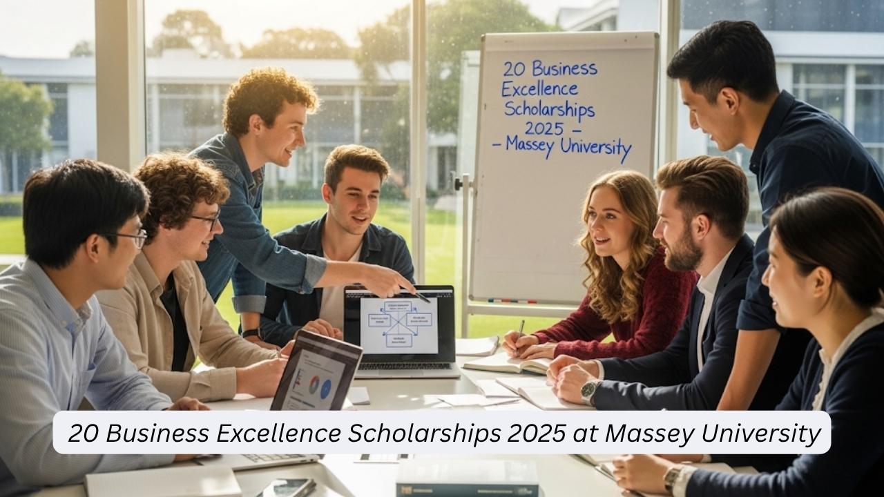 20 Business Excellence Scholarships 2025 at Massey University