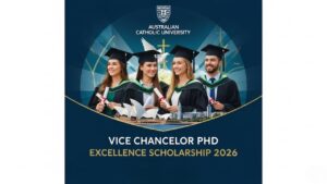 Australian Catholic University Vice Chancellor PhD Excellence Scholarship 2026