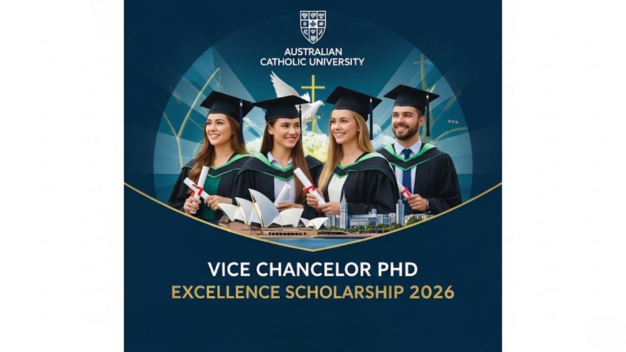 Australian Catholic University Vice Chancellor PhD Excellence Scholarship 2026