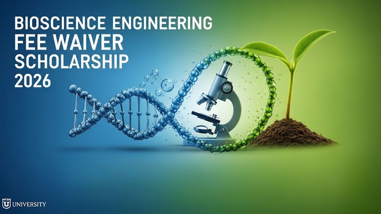 Bioscience Engineering Fee Waiver Scholarship 2026 at KU Leuven