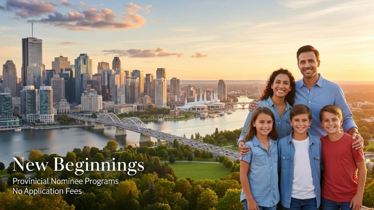 Canada Provincial Nominee Programs without application fees