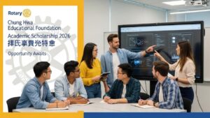Chung Hwa Rotary Educational Foundation Academic Scholarship 2026