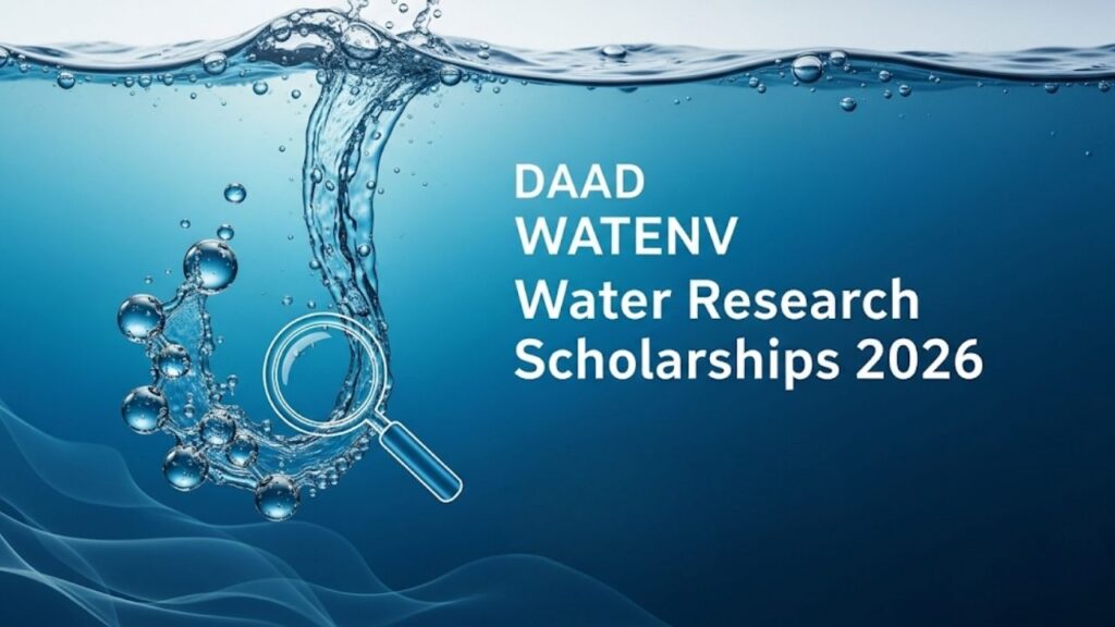 Your Ultimate Guide to the DAAD WATENV Water Research Scholarships 2026 1 DAAD WATENV Water Research Scholarships 2026
