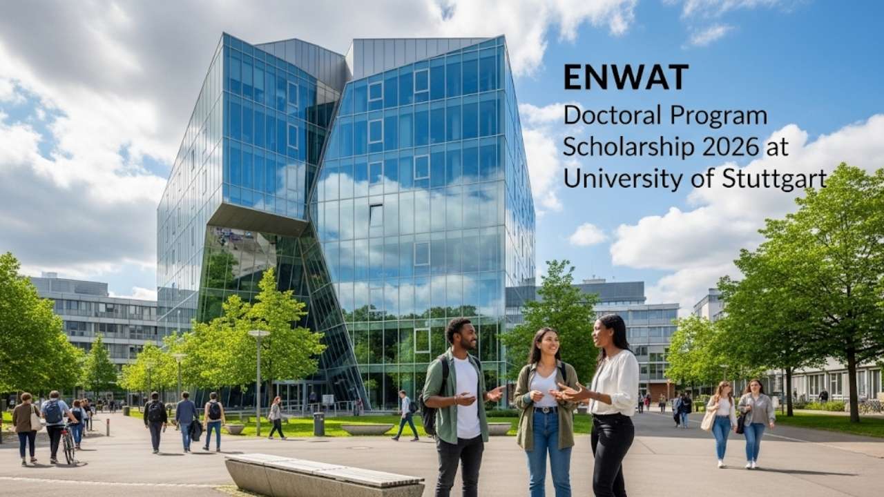 ENWAT Doctoral Program Scholarship 2026 at the University of Stuttgart
