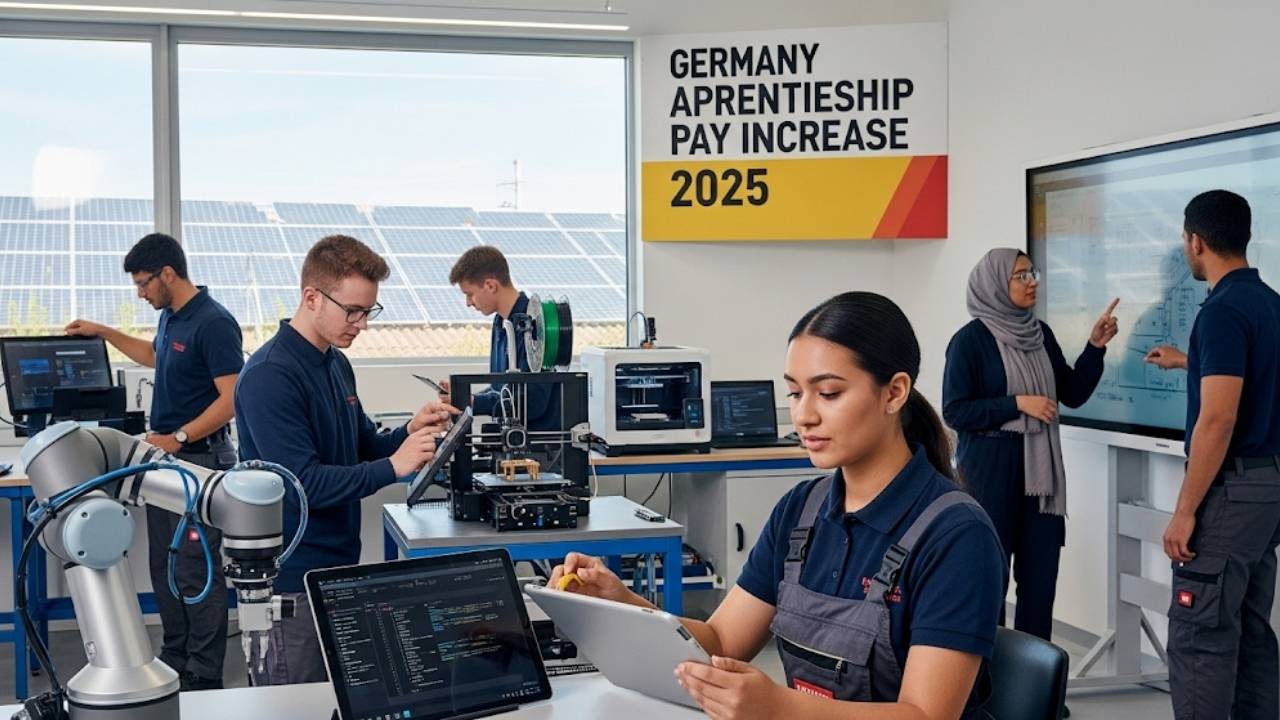 Germany apprenticeship pay 2025