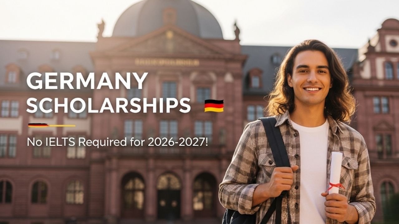 Germany scholarships without IELTS 2026-2027