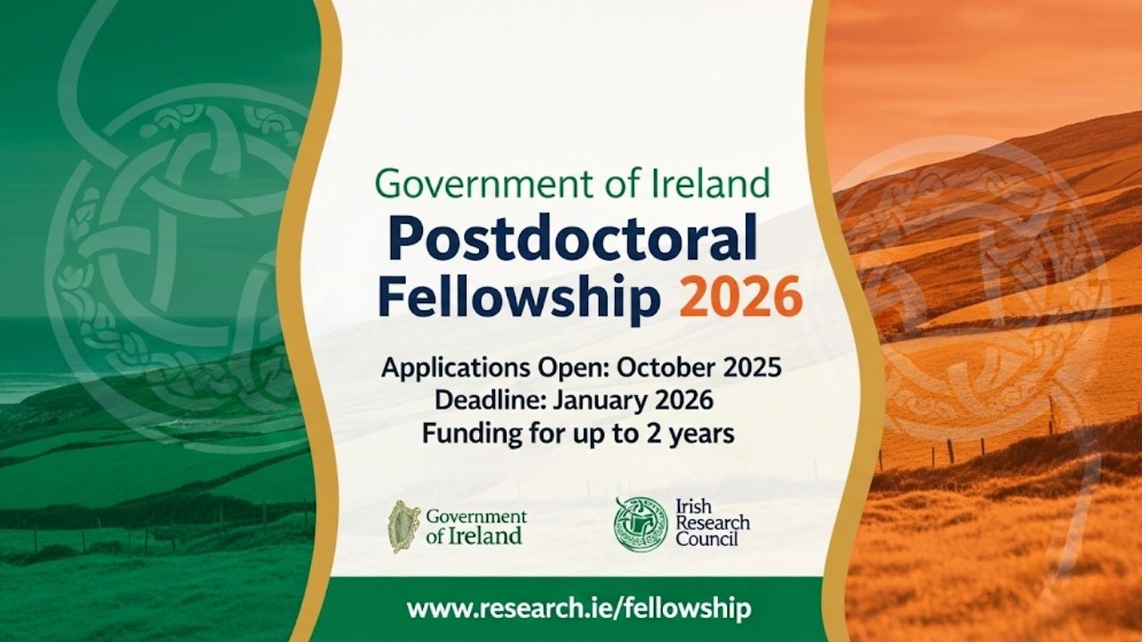Government of Ireland Postdoctoral Fellowship 2026