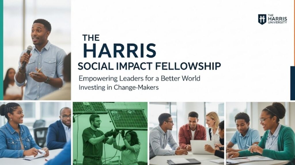 Your Definitive Guide to the Harris Social Impact Fellowship 2026: Application, Eligibility, and What to Expect 1 Harris Social Impact Fellowship 2026: Application, Eligibility, and What to Expect