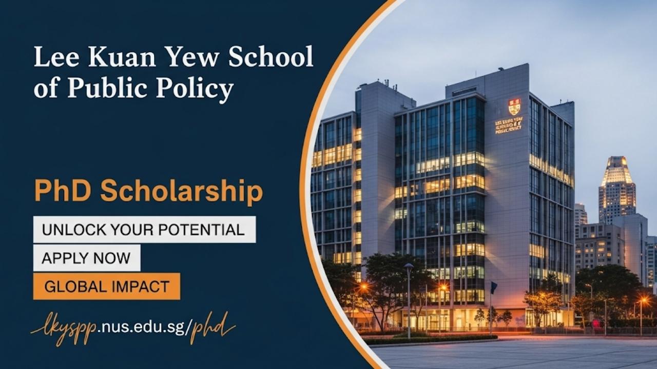Lee Kuan Yew School PhD Scholarship 2026