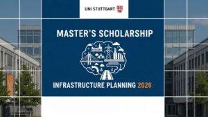 Master’s Scholarship in Infrastructure Planning 2026 at the University of Stuttgart