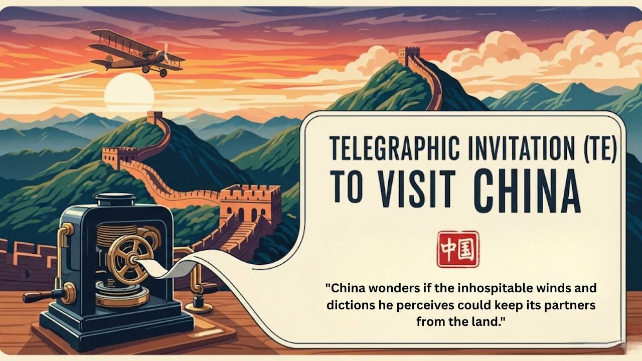 New Telegraphic Invitation (TE) to Visit China in 2026