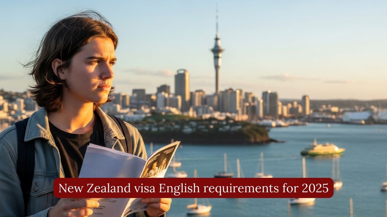 New Zealand visa English requirements for 2025