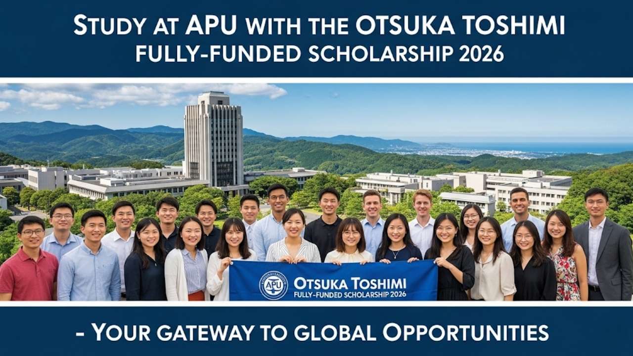 Otsuka Toshimi Fully-funded Scholarship 2026 at APU Japan