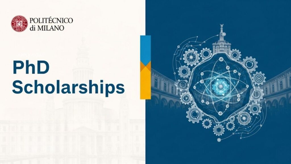 Your Ultimate Guide to the Politecnico di Milano PhD Scholarships 2025: Apply by May 30 1 Politecnico di Milano PhD Scholarships 2025 Politecnico di Milano PhD Scholarships 2025