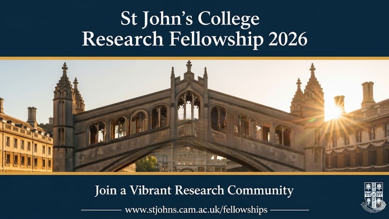 Your Ultimate Guide to the St John’s College Research Fellowship 2026